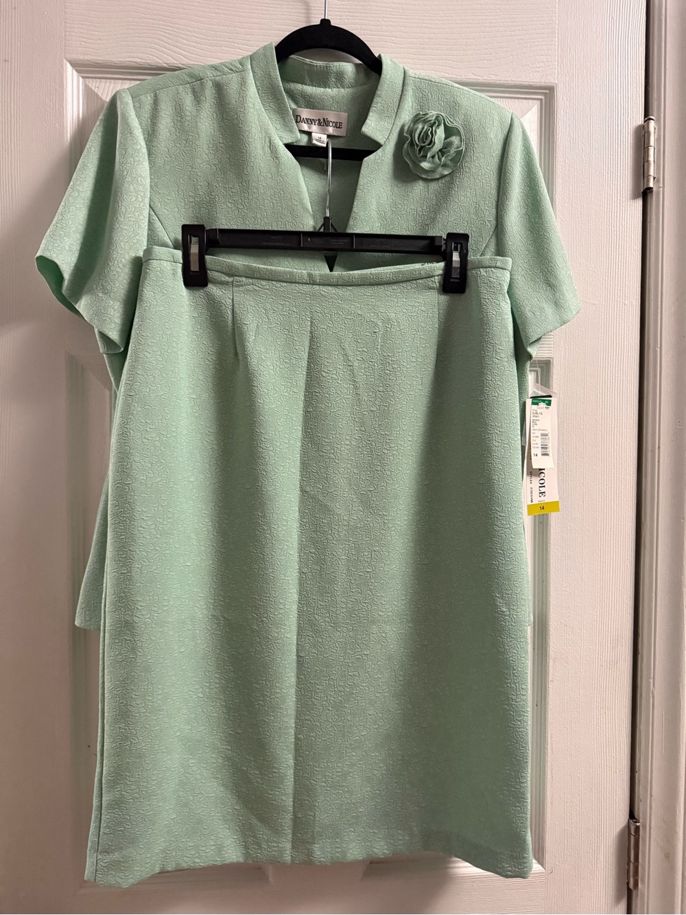Danny & Nicole Green Suit Size 14